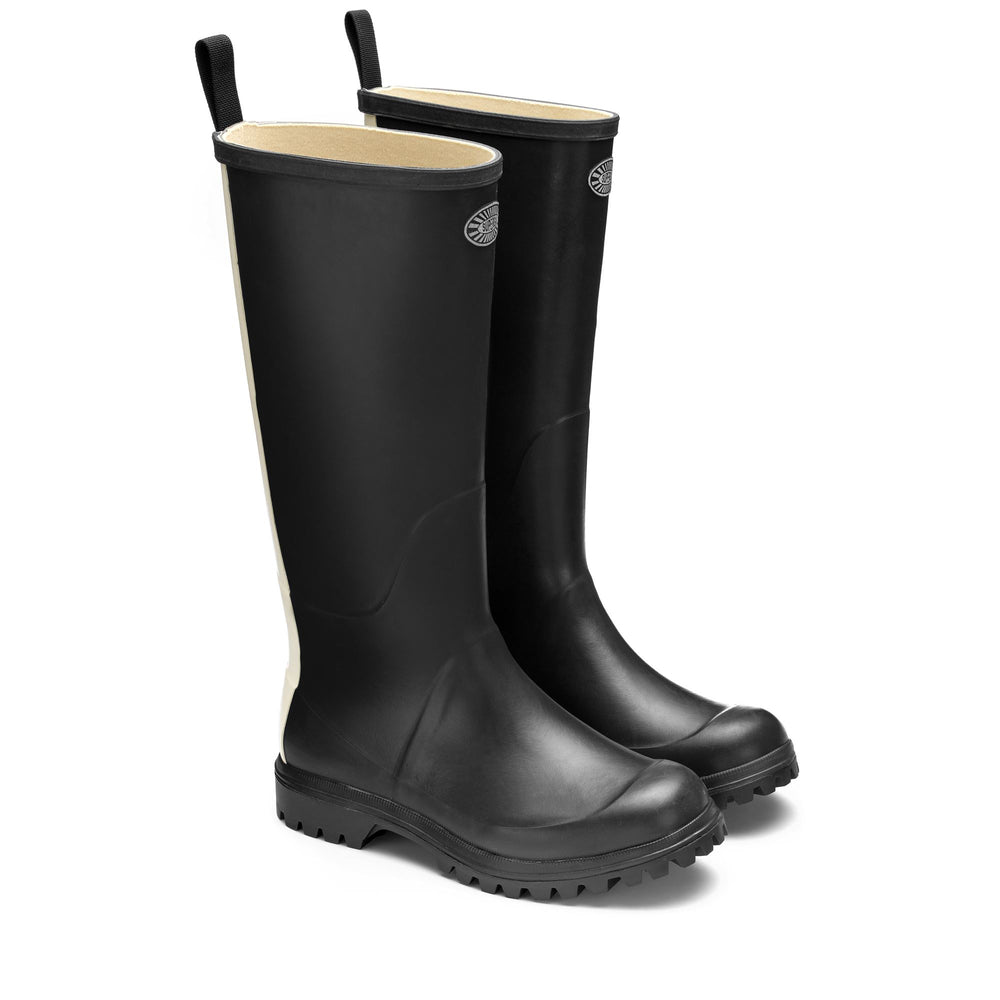 Hohe Gummistiefel Unisex Schwarz 02