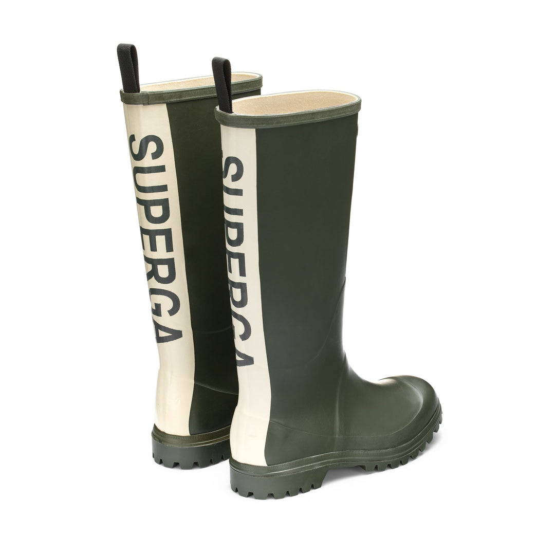 Hohe Gummistiefel Unisex Farbe Grün main