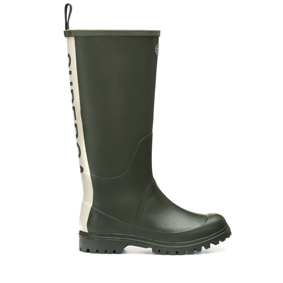 Hohe Gummistiefel Unisex Farbe Grün 01