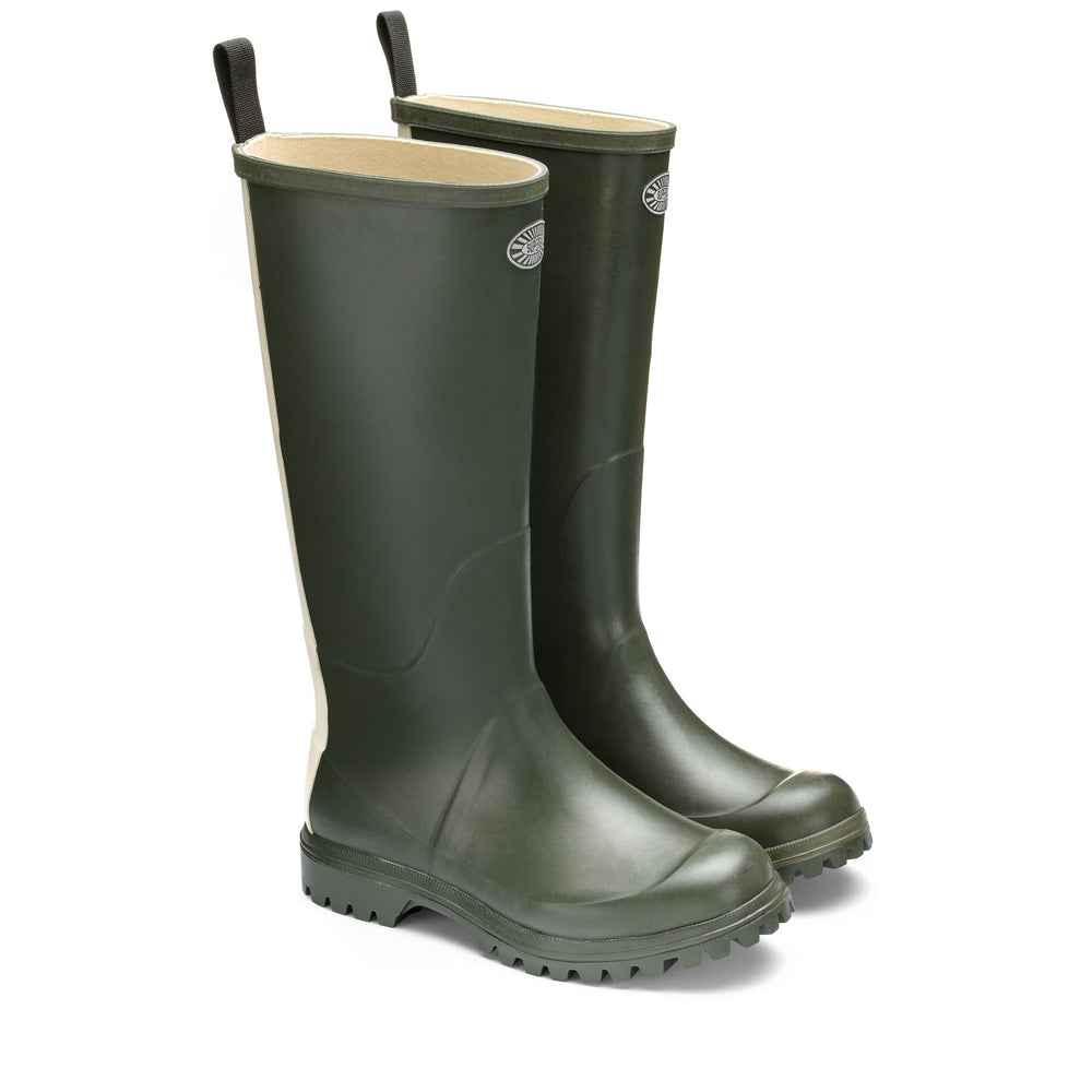 Hohe Gummistiefel Unisex Farbe Grün 02