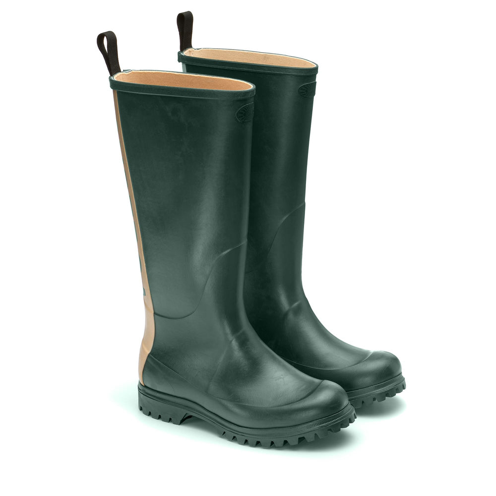 Hohe Gummistiefel Unisex Farbe Grün 02
