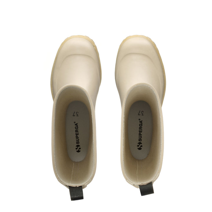 Hohe Gummistiefel Unisex Beige Farbe 4