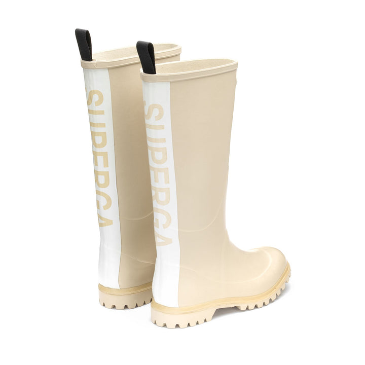 Hohe Gummistiefel Unisex Beige Farbe 3