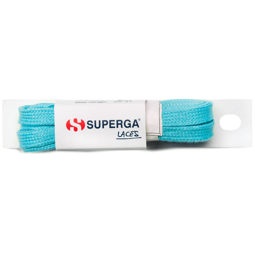 Blaue Unisex-Schnürsenkel aus Baumwolle 01