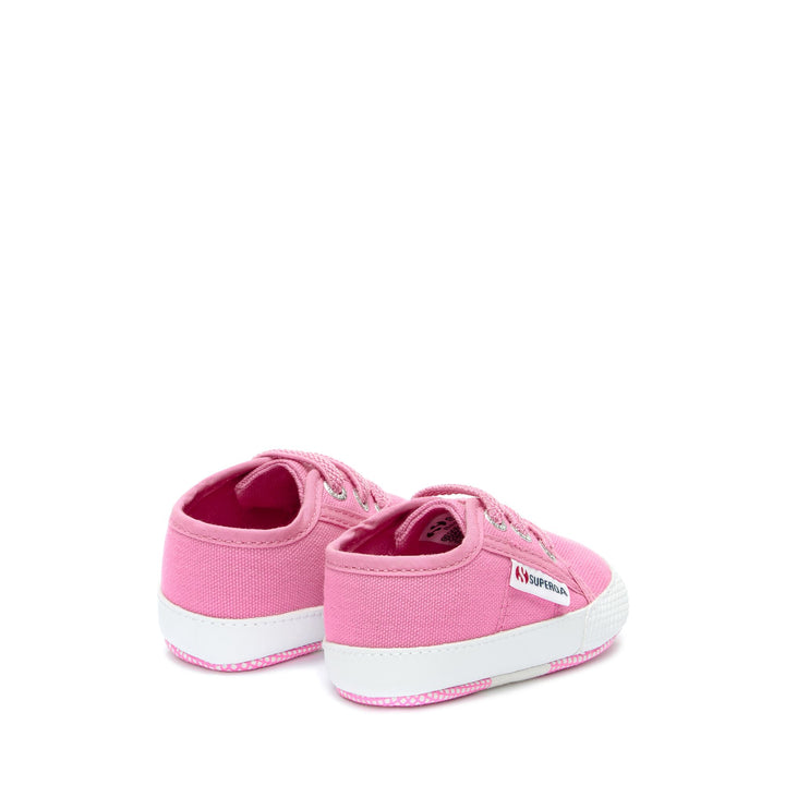Niedrig geschnittene Kinder-Sneaker in Rosa mit Obermaterial aus Baumwolle 3