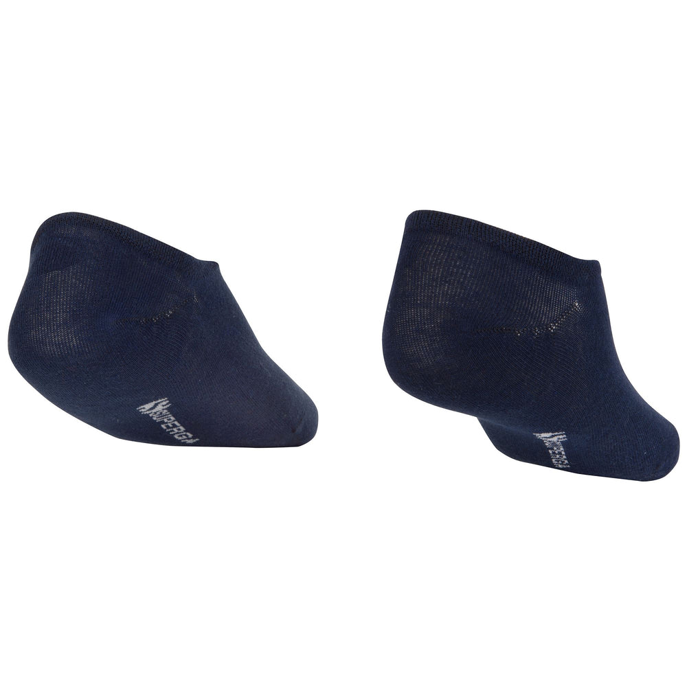 Unisex No Show Socken in Blau mit Obermaterial aus Baumwolle 02