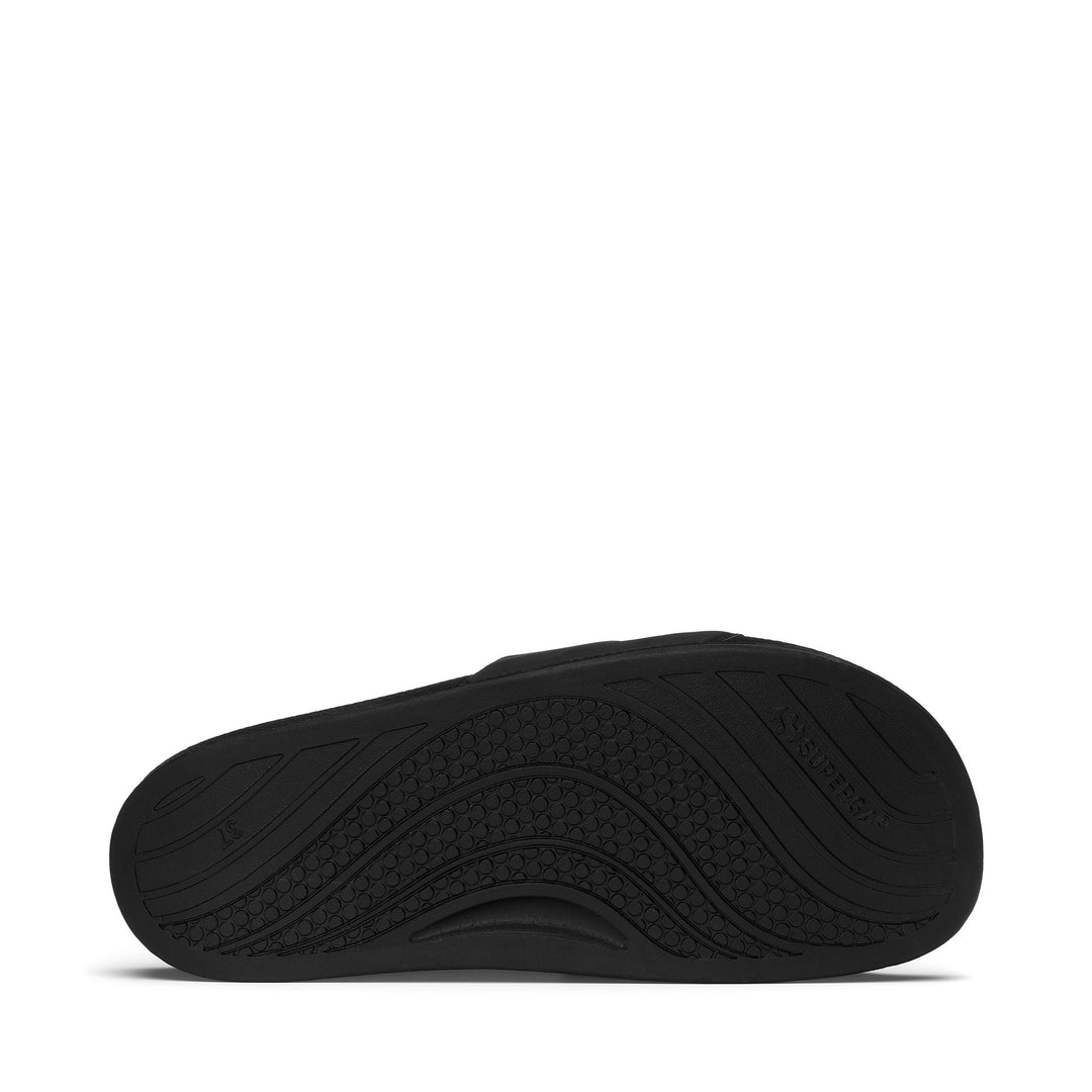 Schwarze Unisex-Sandalen mit Gummisohle main
