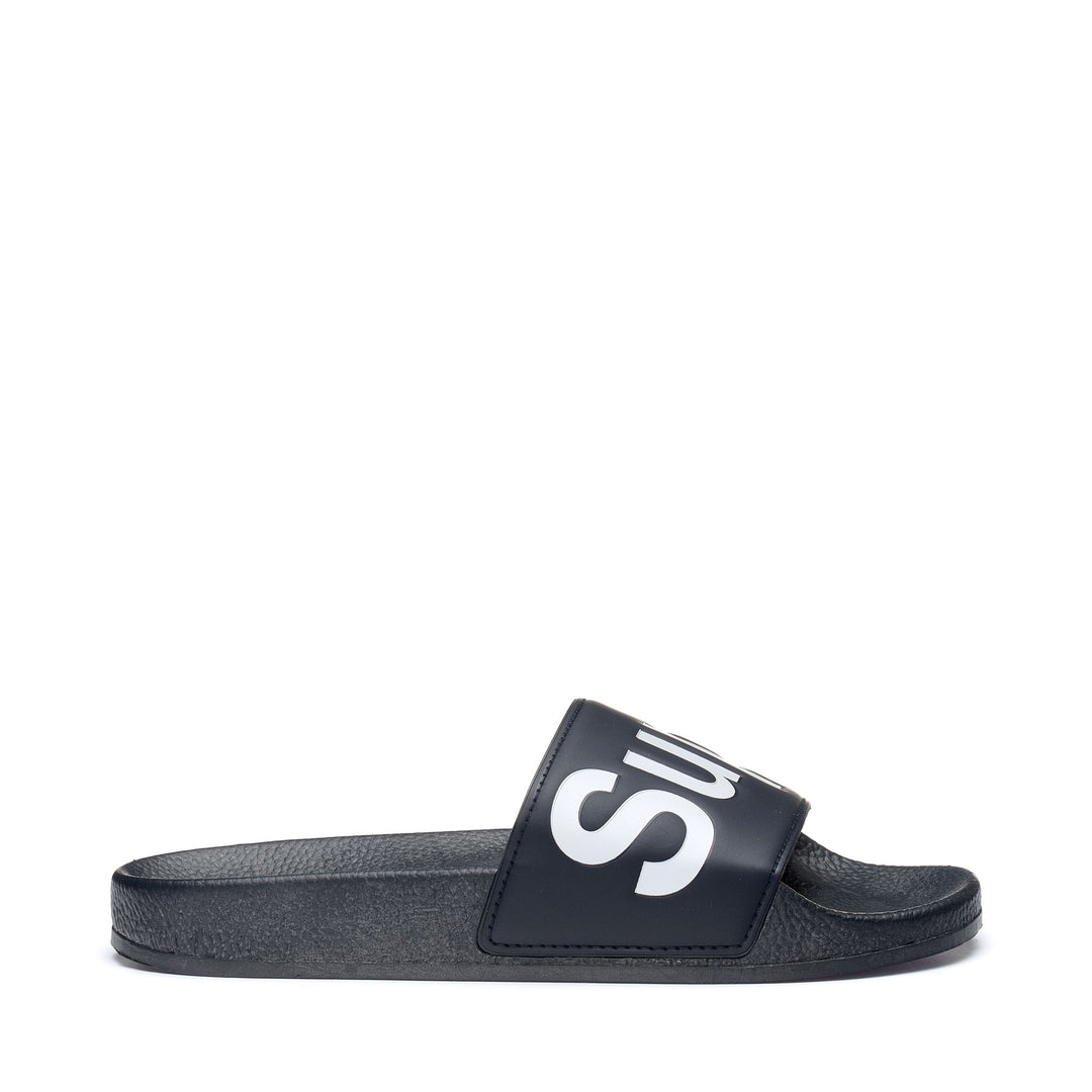 Blaue Unisex-Sandalen mit Gummisohle 01