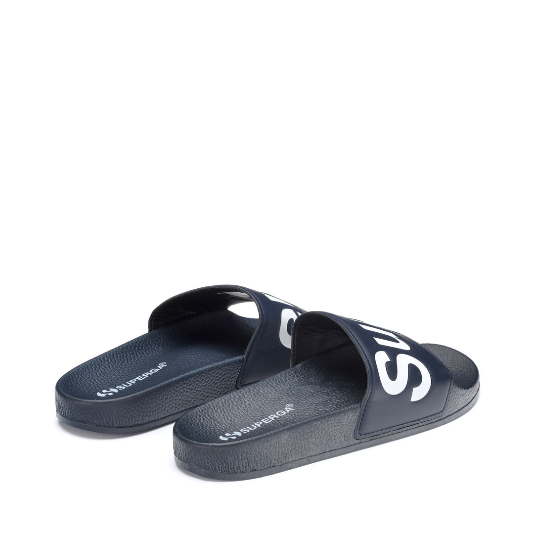 Blaue Unisex-Sandalen mit Gummisohle main