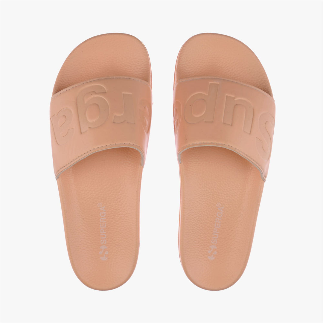 Rosafarbene Unisex-Slipper mit Gummisohle main