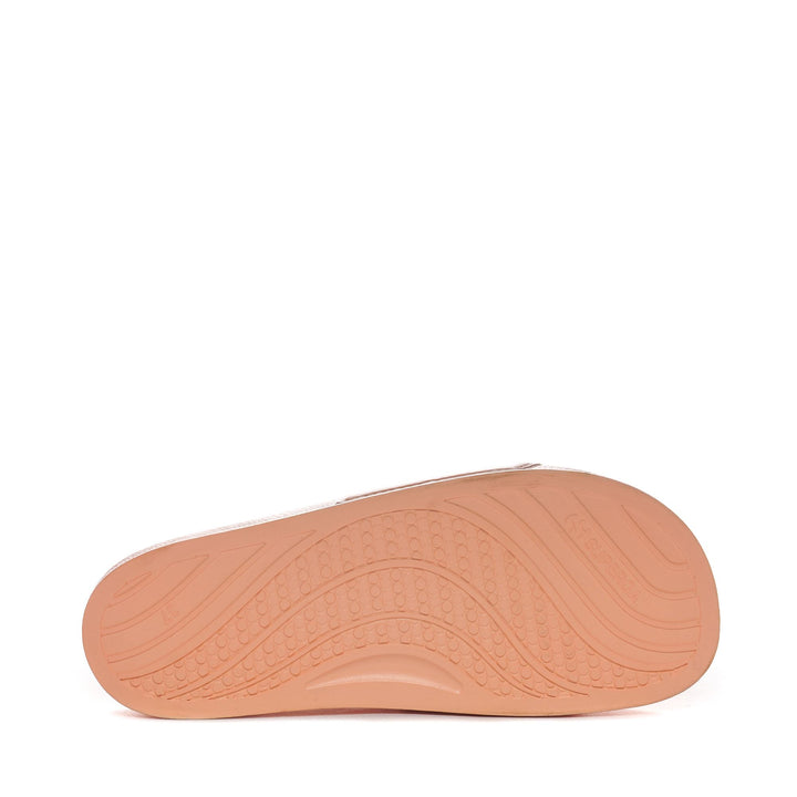 Rosafarbene Unisex-Slipper mit Gummisohle 5