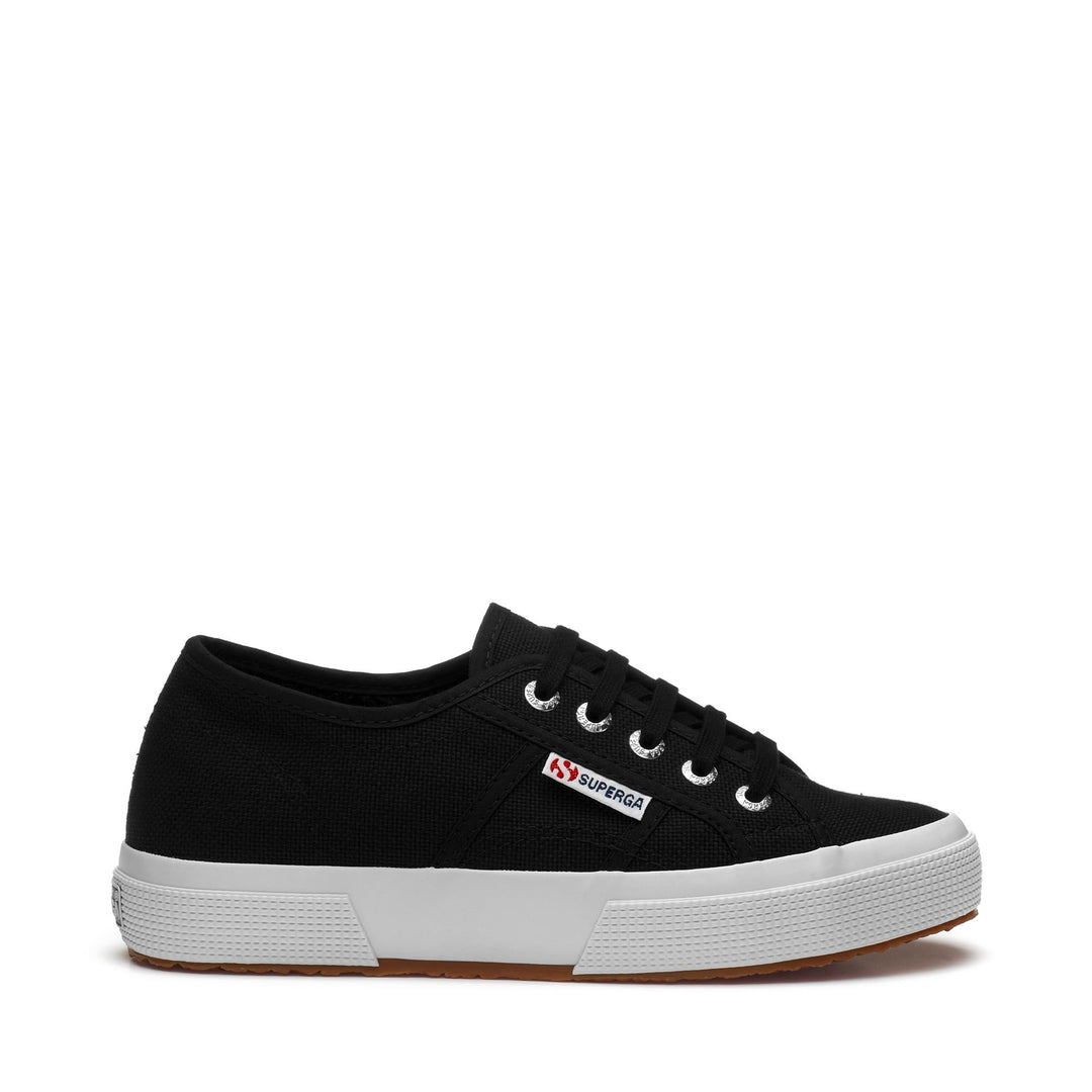 Schwarze Unisex-Sneaker mit Obermaterial aus Baumwolle 01