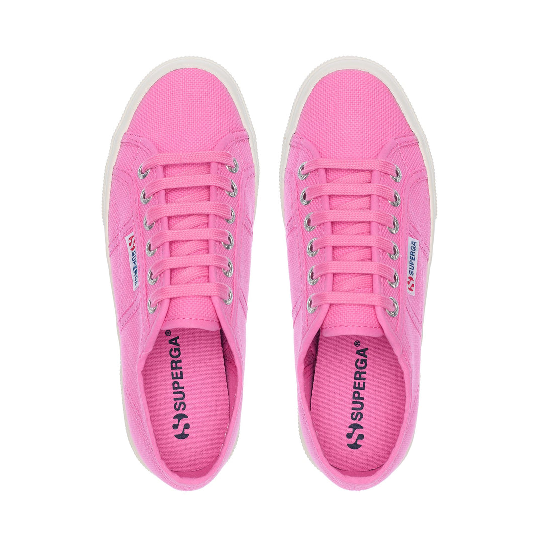 Zapatillas unisex de plataforma rosa con parte superior de algodón main