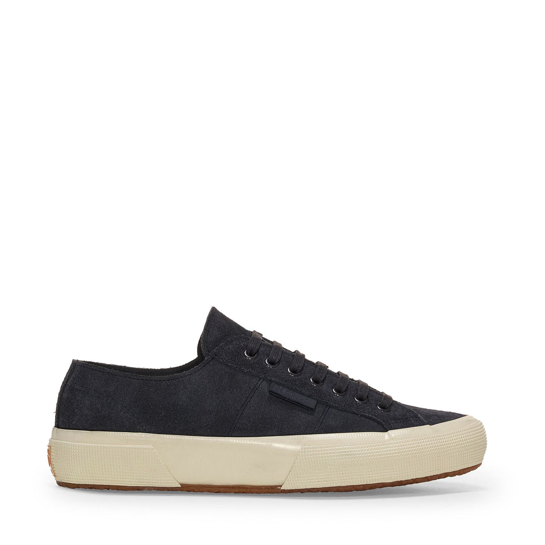 Unisex Low Cut Sneakers in Marineblau mit Obermaterial aus Wildleder 01