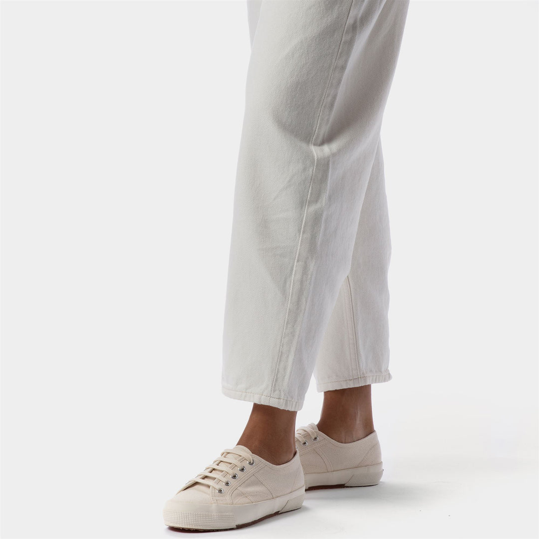 Sneakers unisex beige con tomaia in cotone main