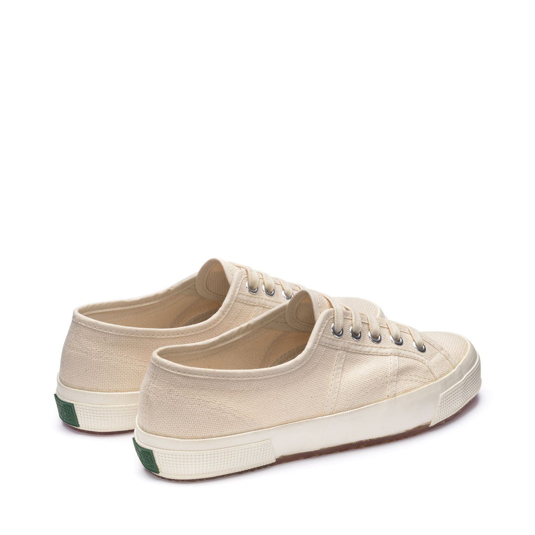 Sneakers unisex beige con tomaia in cotone main