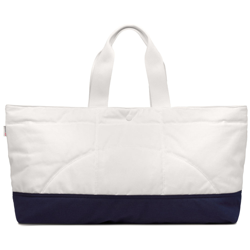 Weiße Unisex-Tragetasche mit gewachstem Baumwoll-Canvas 02