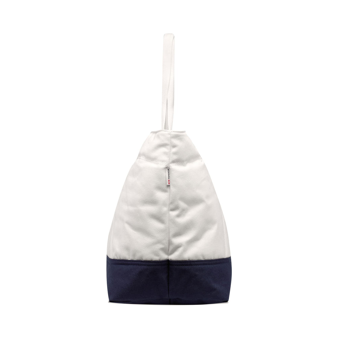 Weiße Unisex-Tragetasche mit gewachstem Baumwoll-Canvas main