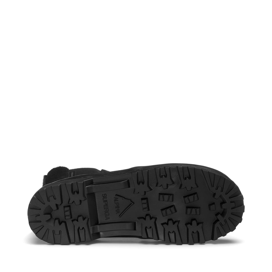 Schwarze Stiefeletten für Kinder mit Obermaterial aus Wildleder main