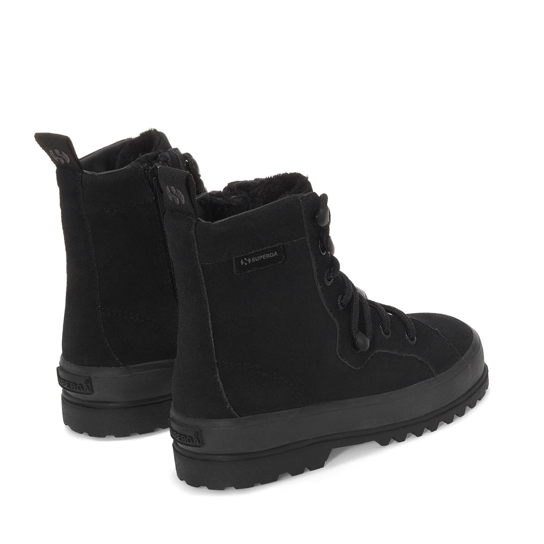 Schwarze Stiefeletten für Kinder mit Obermaterial aus Wildleder main