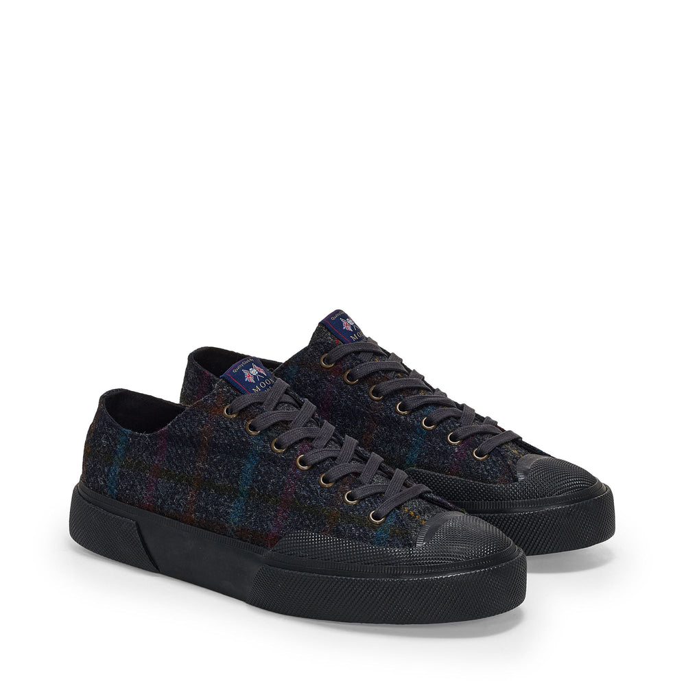 Unisex Low Cut Sneakers in Navy mit Obermaterial aus Wolle 02