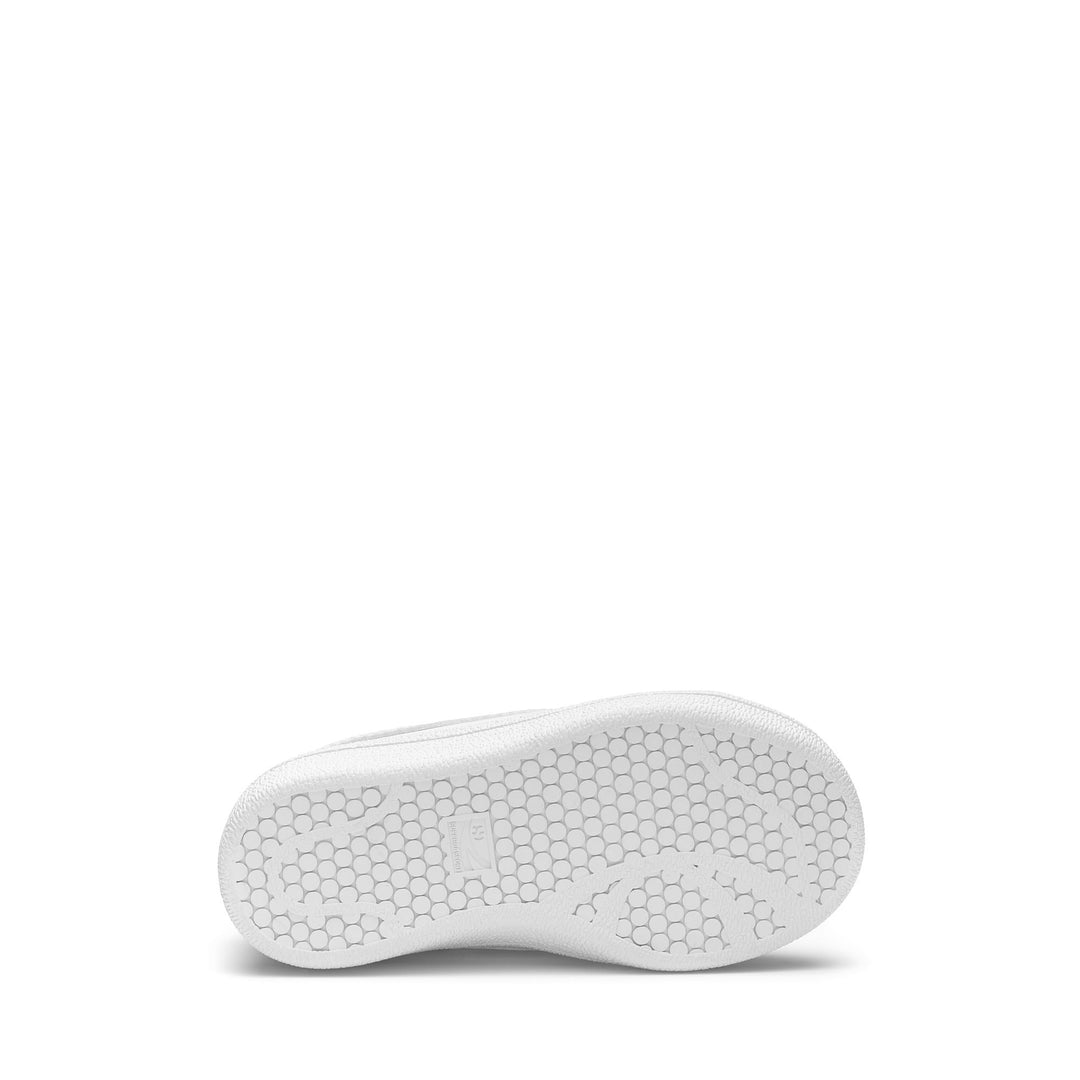 Total White Low Cut Sneakers für Kinder mit Obermaterial aus Synthetik main