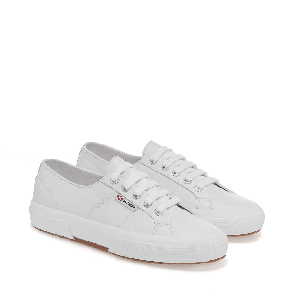 Unisex-Sneaker in optischem Weiß mit Obermaterial aus Nappaleder 02