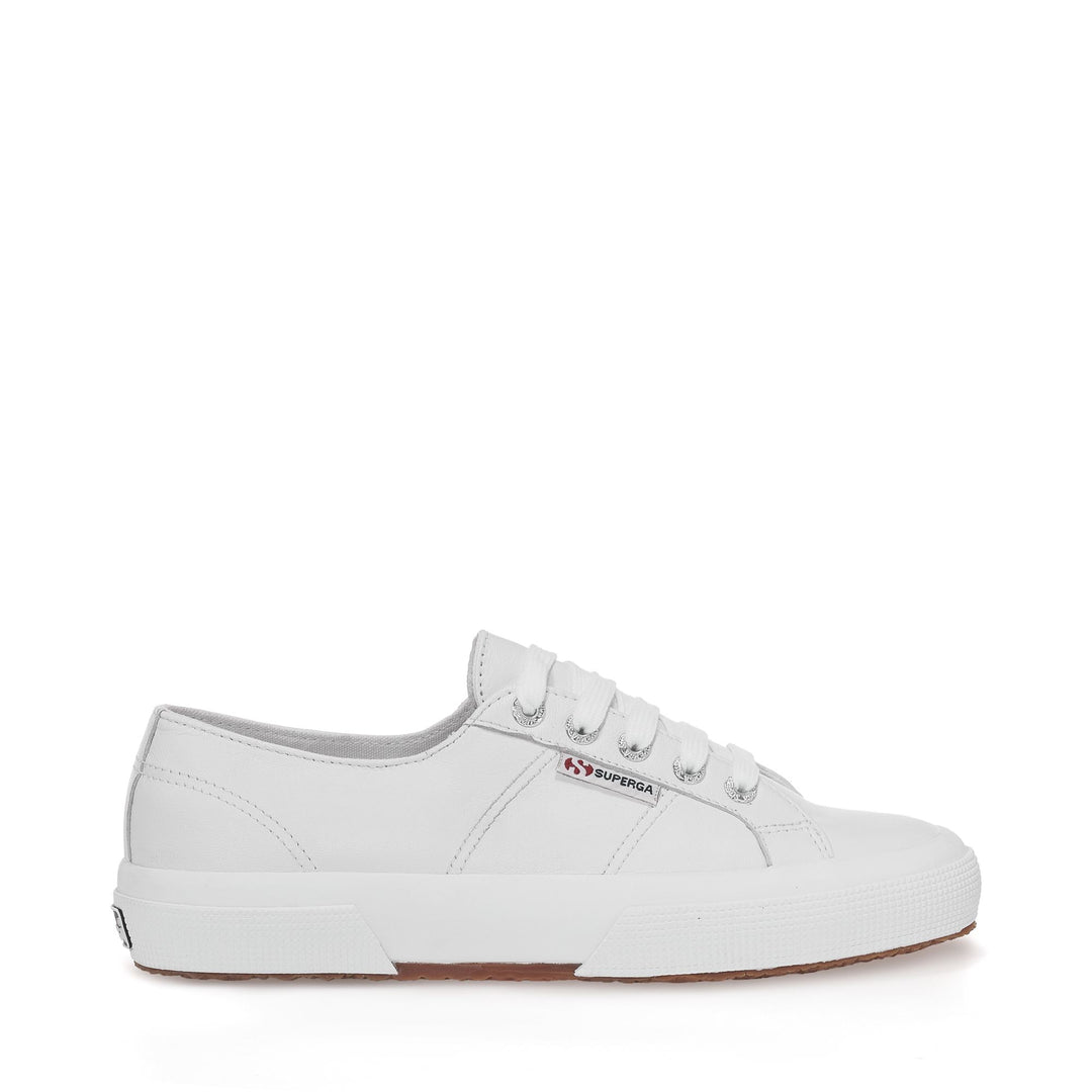 Unisex-Sneaker in optischem Weiß mit Obermaterial aus Nappaleder 01