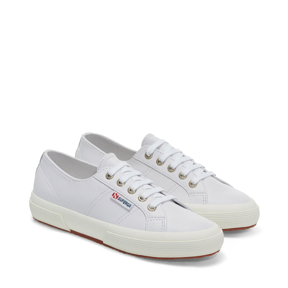 Unisex-Sneaker in optischem Weiß mit Obermaterial aus Nappaleder 02