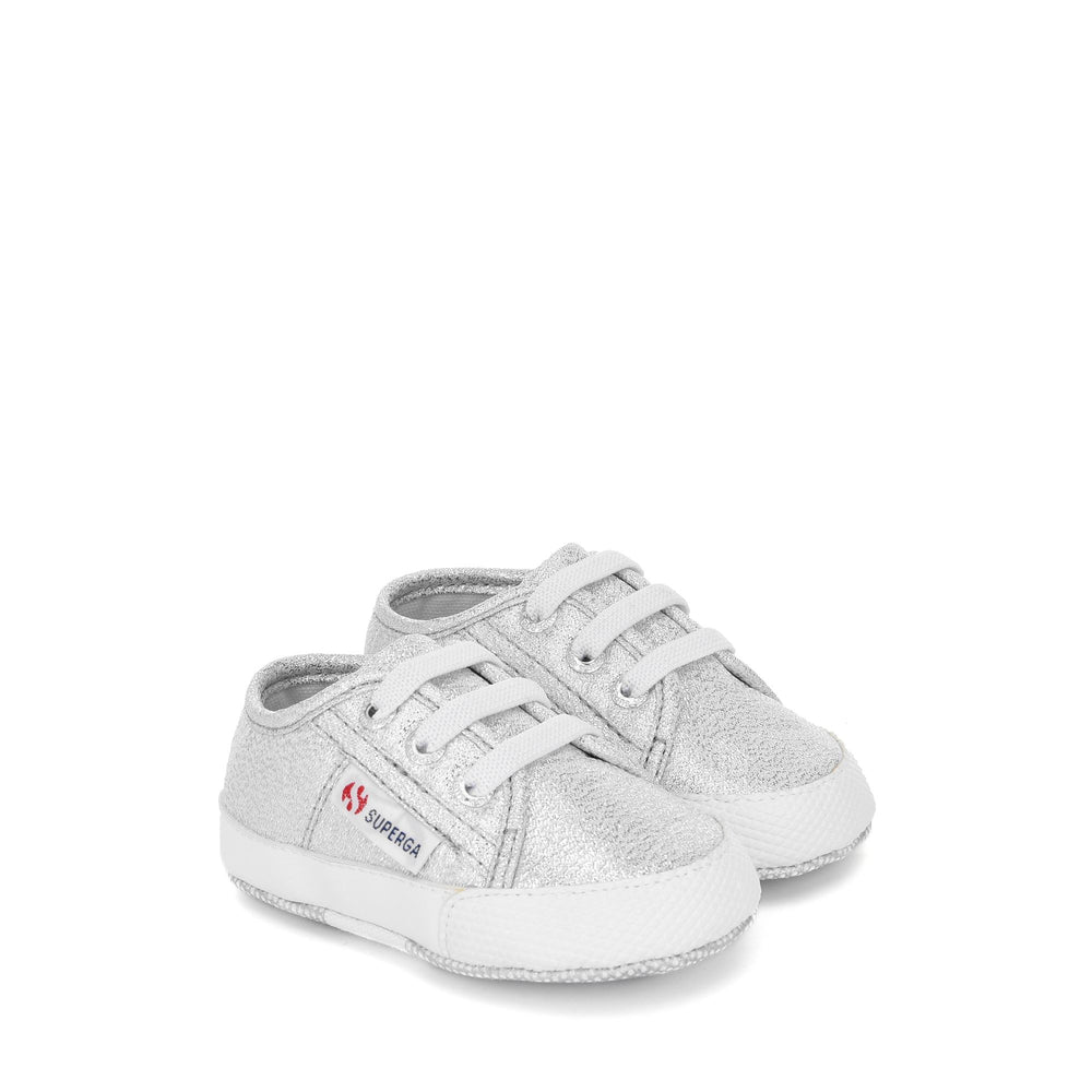 Graue Low Cut-Sneakers für Mädchen mit Obermaterial aus Baumwolle 02