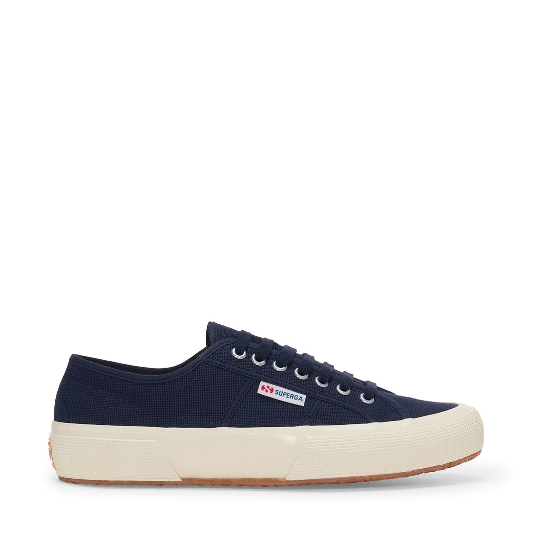 Klassische Unisex-Sneaker in Marineblau mit Obermaterial aus Baumwolle 01