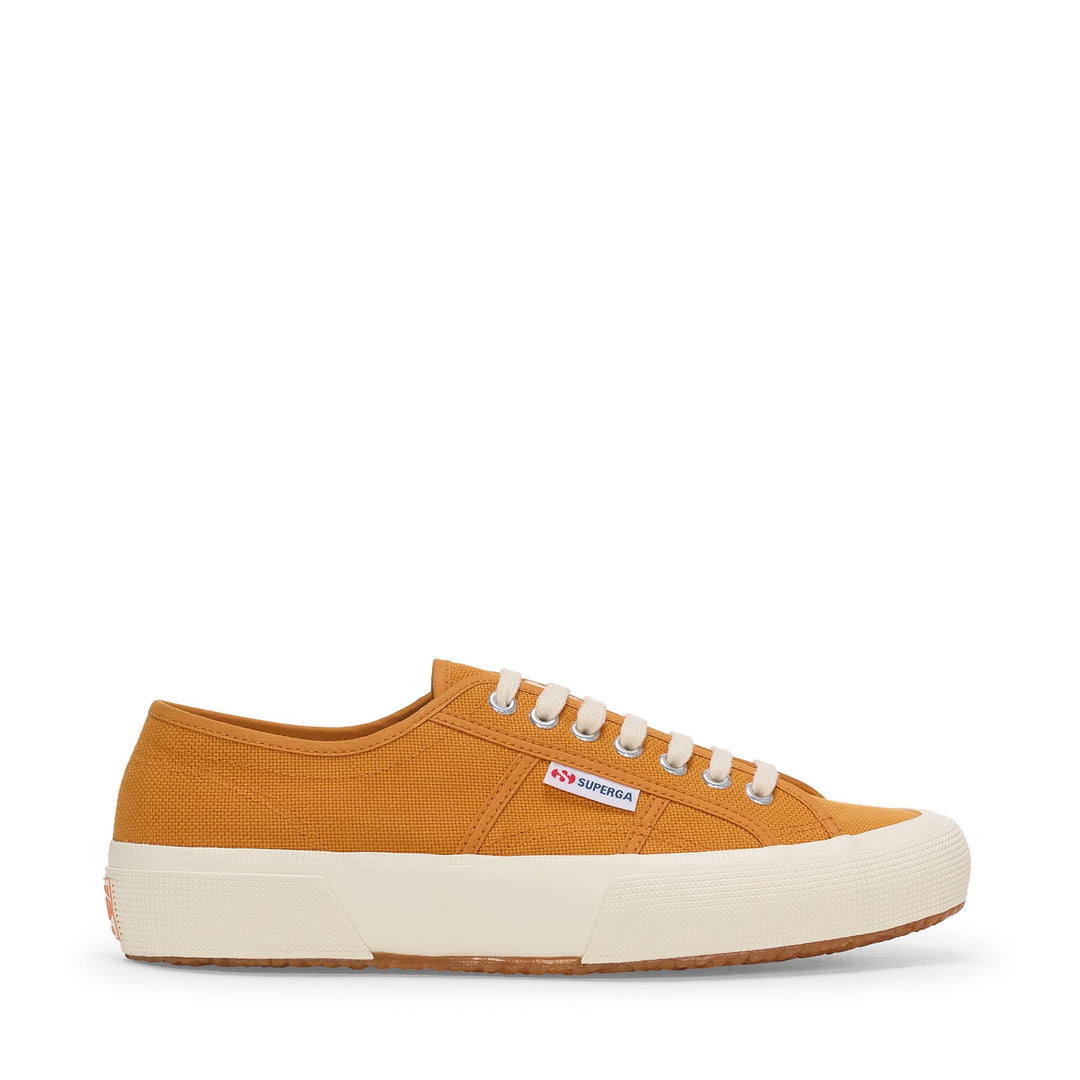 Braune Unisex Low Cut Sneakers mit Obermaterial aus Baumwolle 01