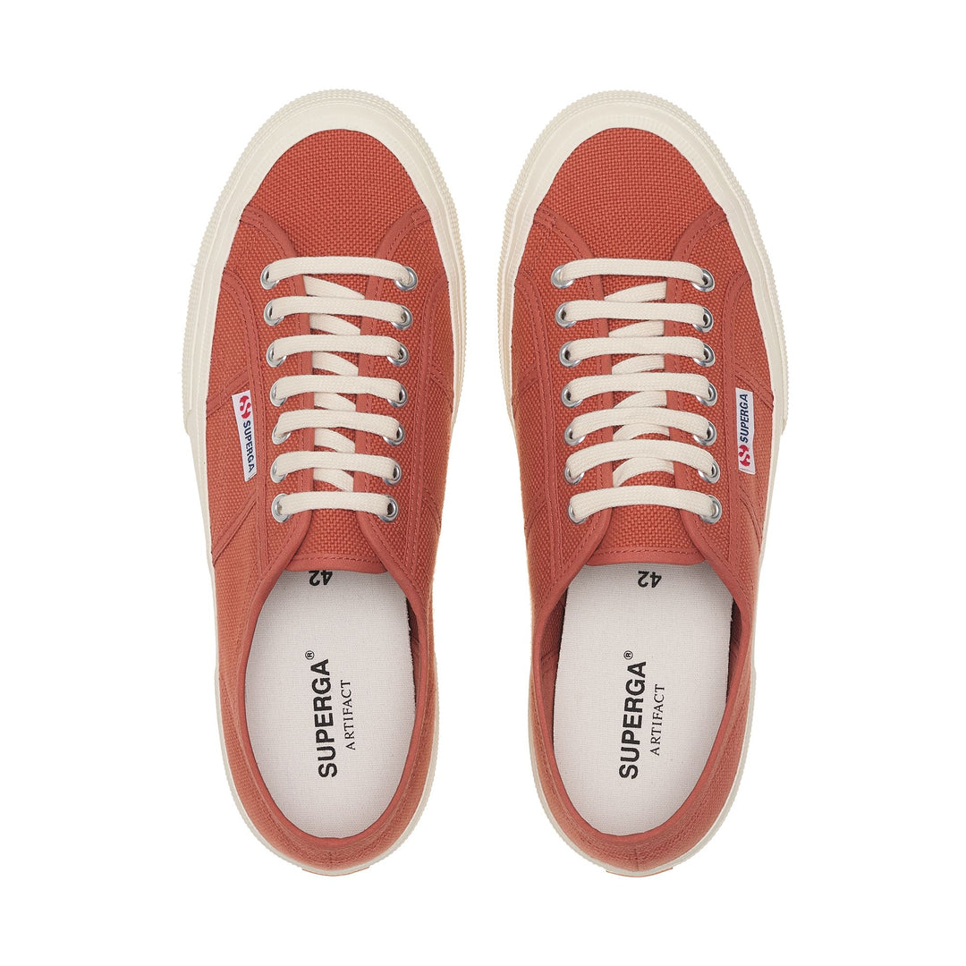 Unisex Brown Low Cut Sneakers with Cotton Upper main
