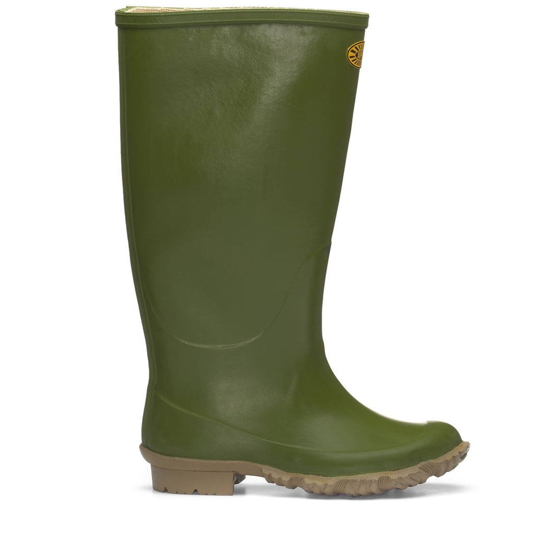 Hohe Gummistiefel Unisex Olivgrün 01