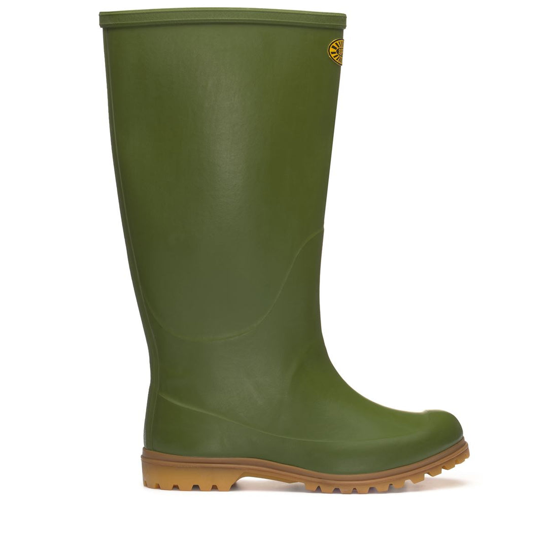 Hohe Gummistiefel Unisex Olivgrün 01
