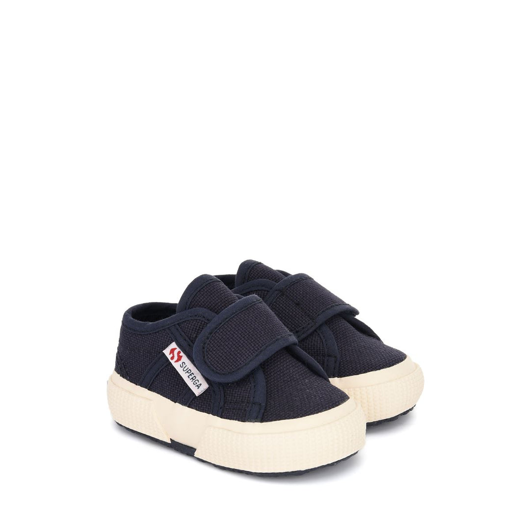 Kinder-Sneaker in Blau mit Obermaterial aus Baumwolle main