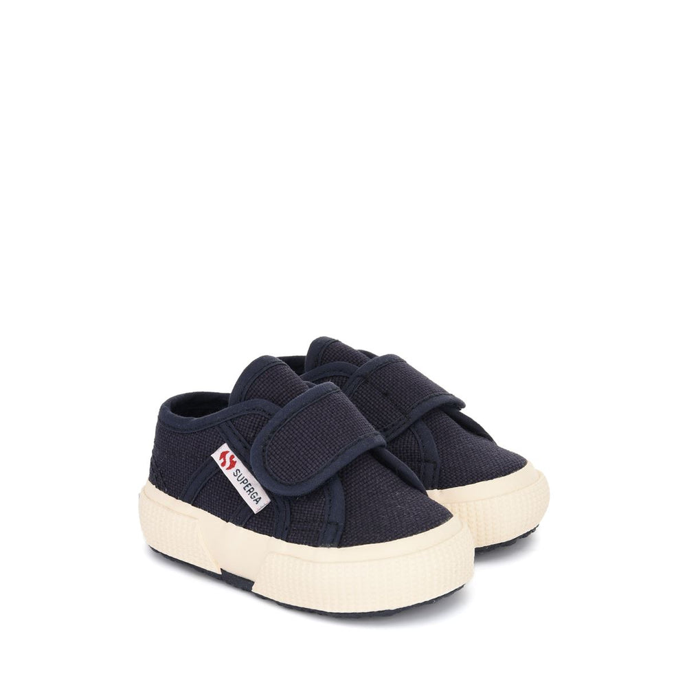 Kinder-Sneaker in Blau mit Obermaterial aus Baumwolle 02