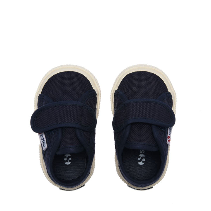 Kinder-Sneaker in Blau mit Obermaterial aus Baumwolle 4