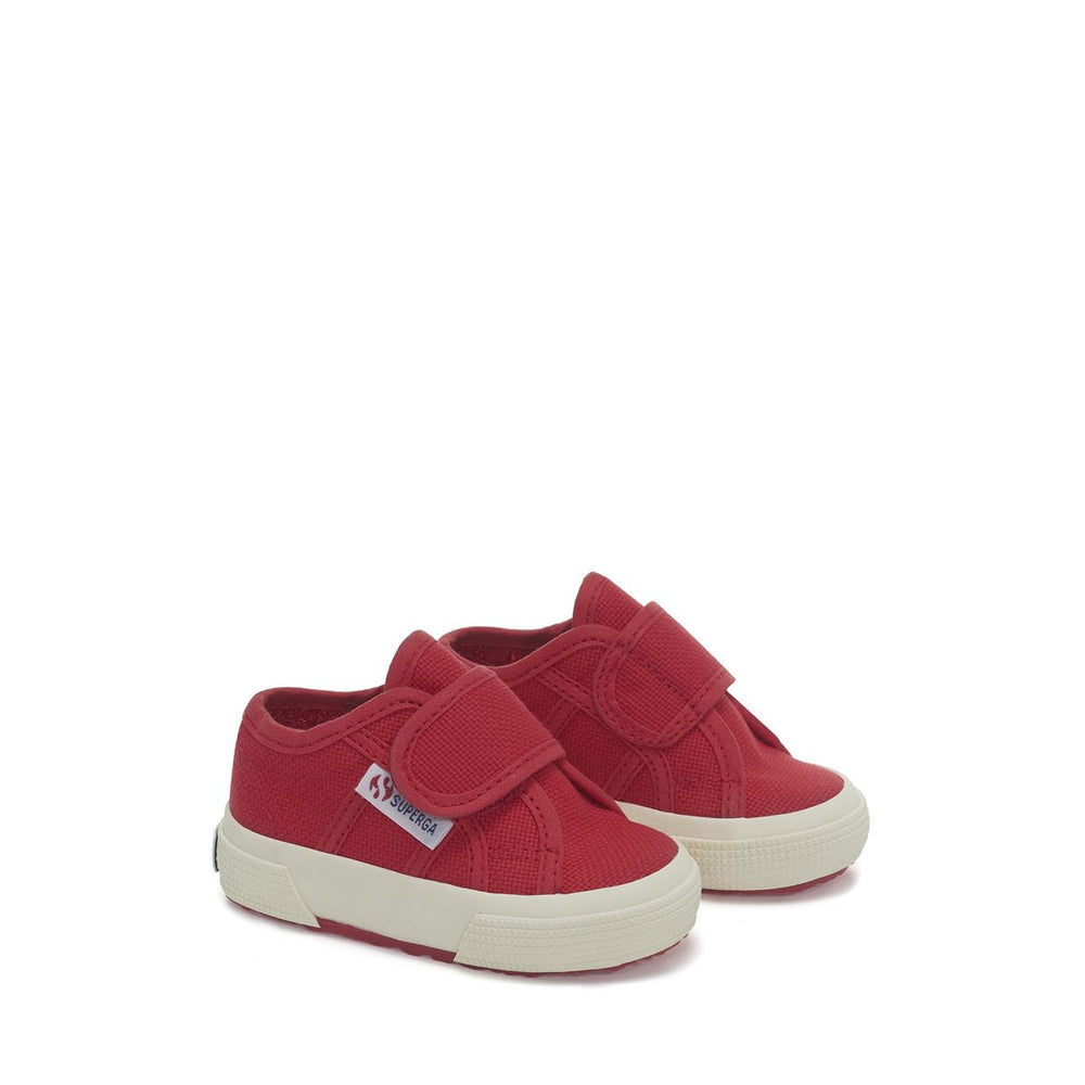 Kinder-Sneaker in Rot mit Obermaterial aus Baumwolle 02
