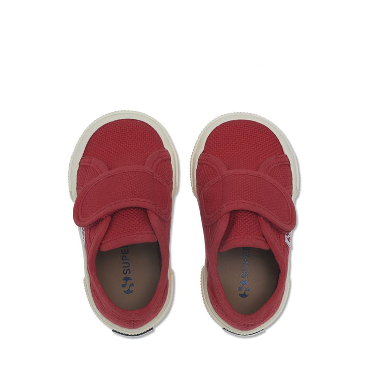 Kinder-Sneaker in Rot mit Obermaterial aus Baumwolle 4